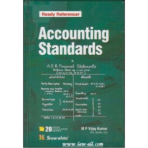 Snow White's Ready Referencer on Accounting Standards Compiled by M. P. Vijay Kumar
